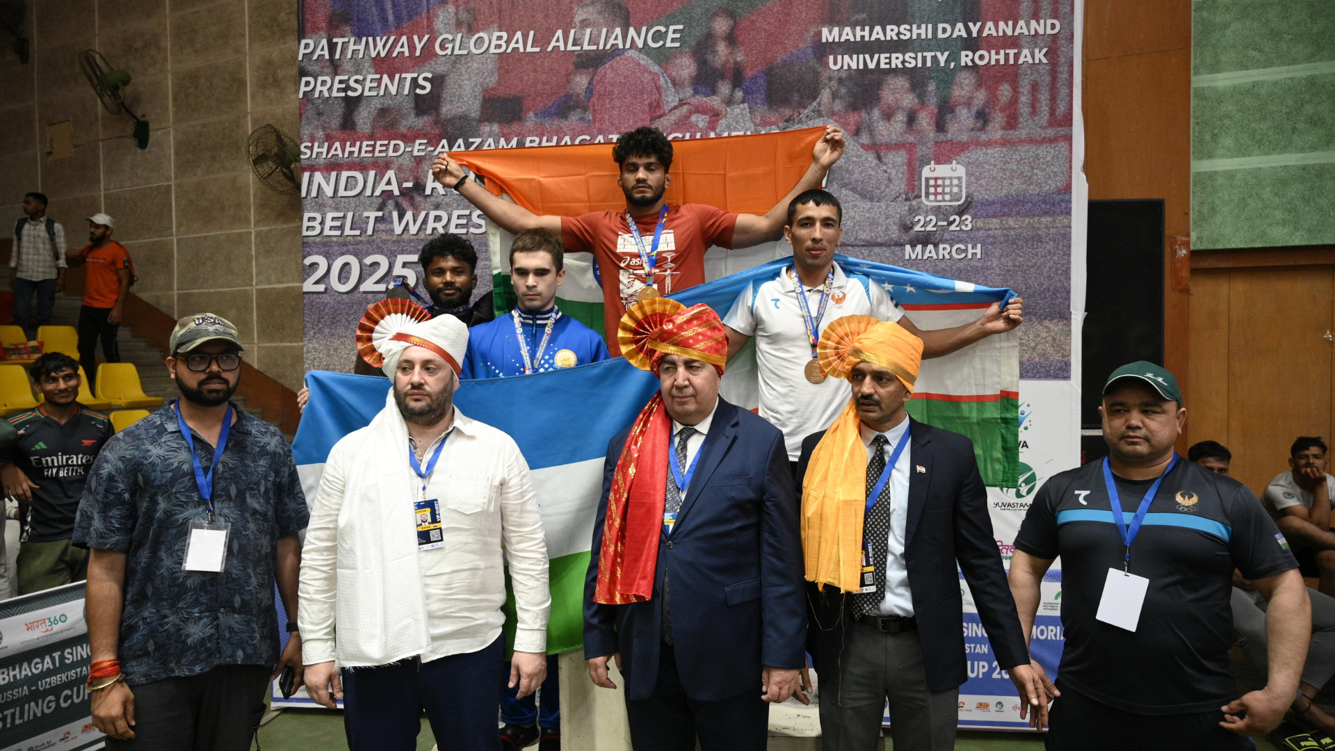 Day 1 - Medal Distribution