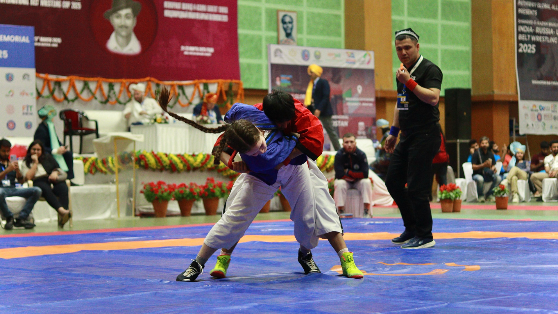 Day 1 - Belt Wrestling Match