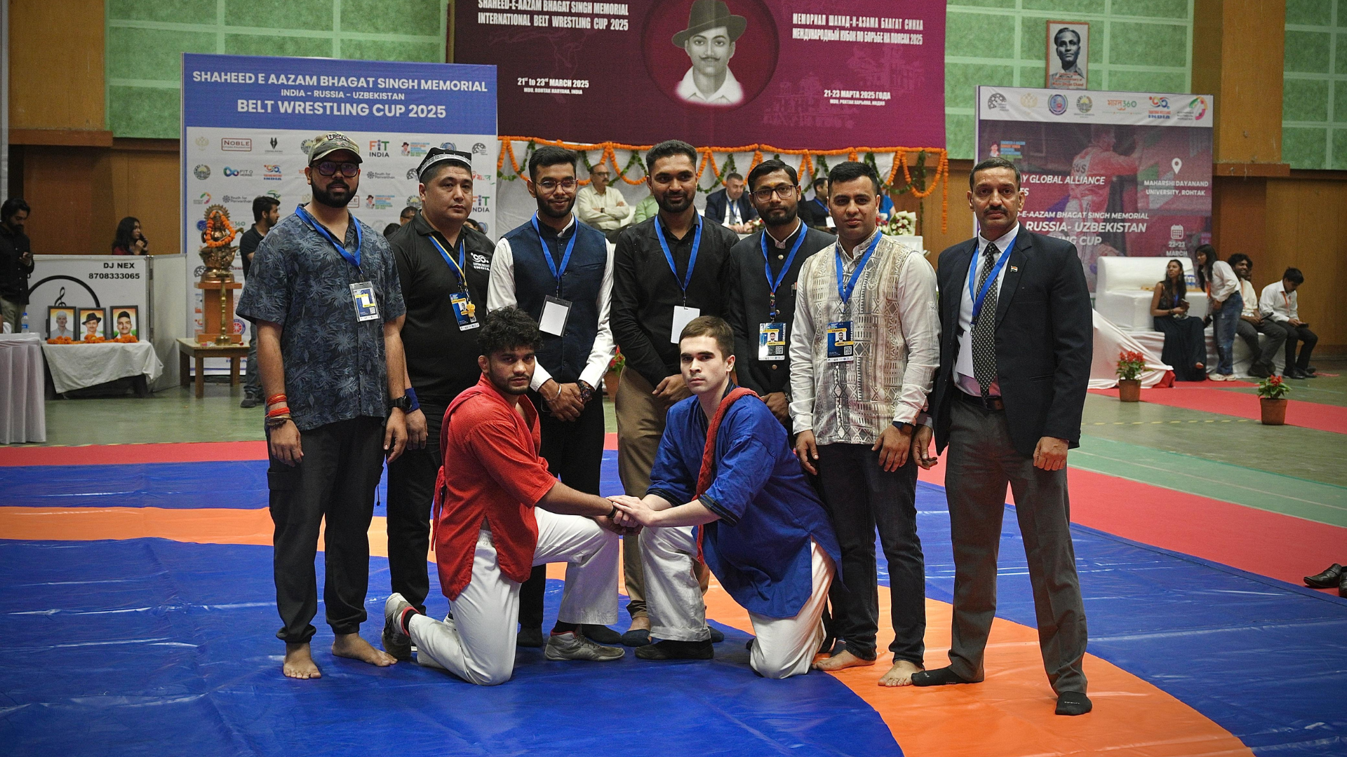 Day 1 - Post-Match Group Photo