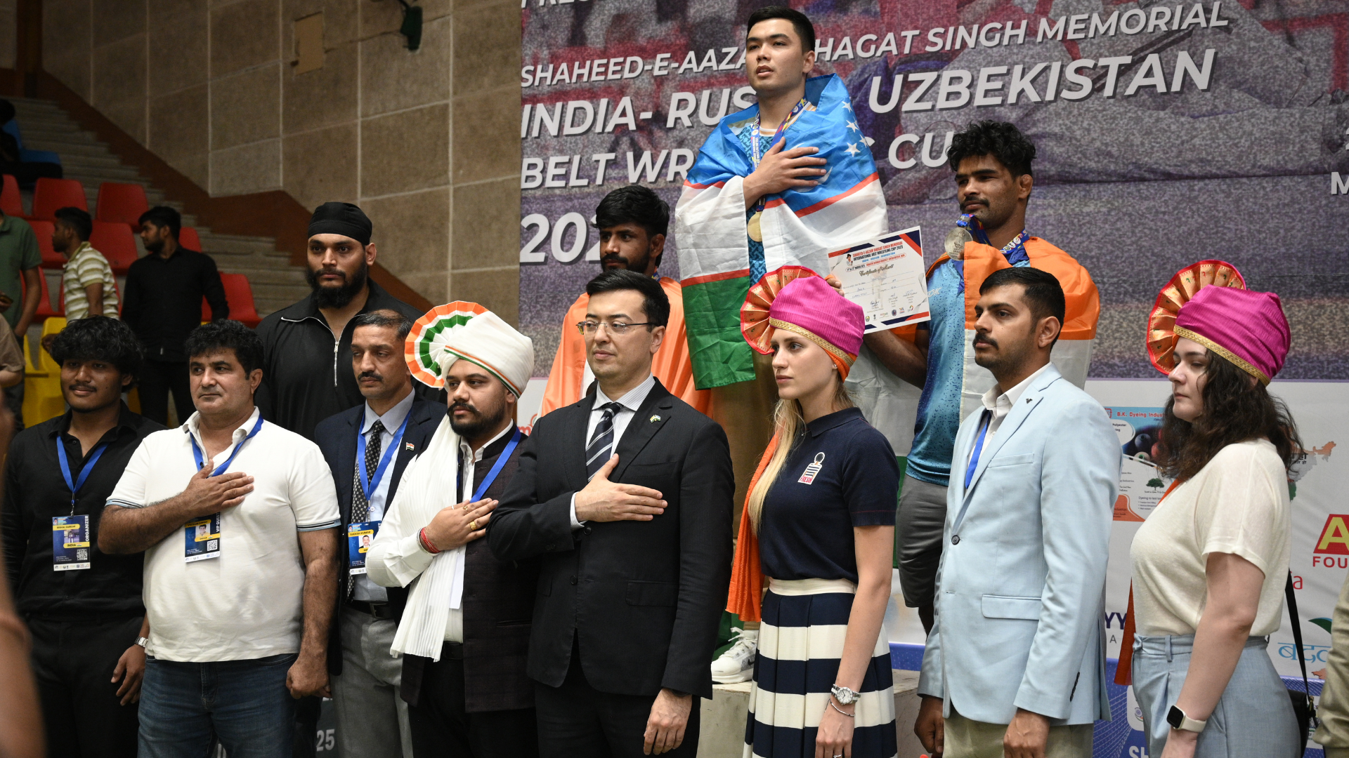 Day 2 - National Anthem